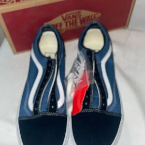 Vans Navy and Black Classic Sneakers